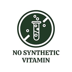 no synthetic vitamin