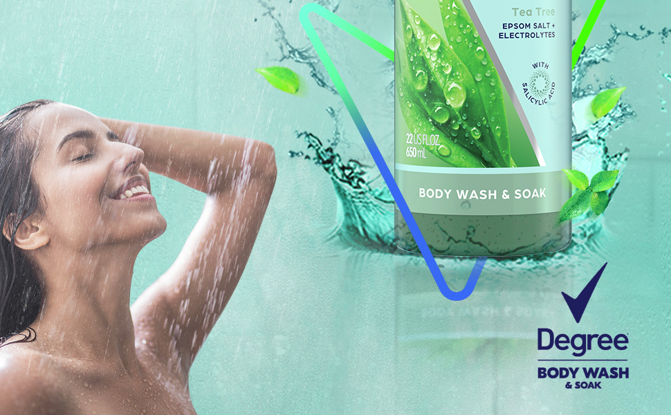 Degree Body Wash and Soak
