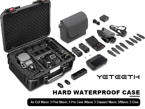 Amazon.com: Case for DJI Mavic 3 Pro Drone: Waterproof Hard