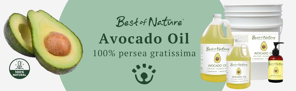 Best of Nature avocado oil massage carrier natural skin moisturizer hydration soothing skin tattoo