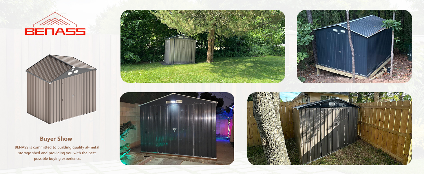 heavy duty storage shed