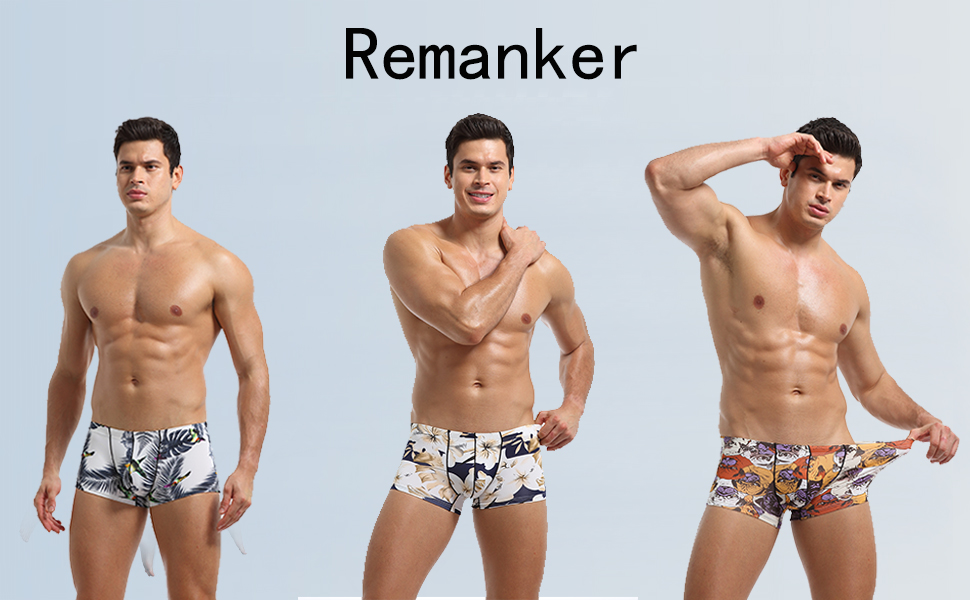 Amazon | [remanker] ボクサーパンツ メンズプリントパンツ