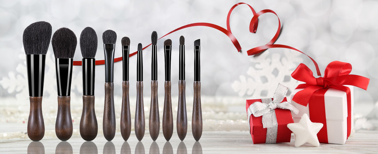 goat hair makeup brushes