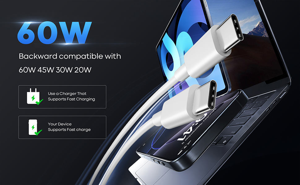 Backward compatible with 60W 45W 30W 20W