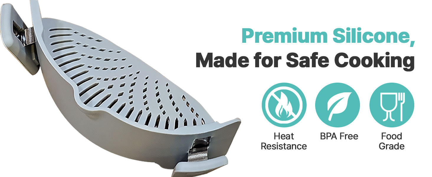 Premium Silicone Made for Safe Cooking