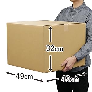 Amazon.co.jp: ボックスバンク 段ボール 宅配 140サイズ 3枚
