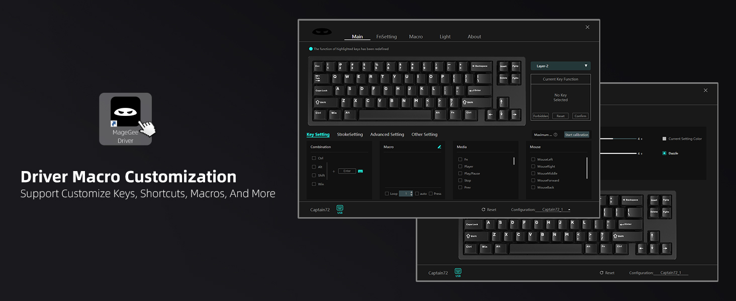 Customizable Professional Driver