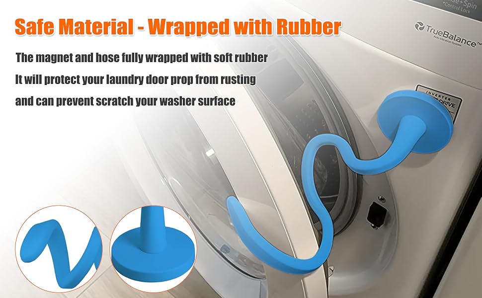 Front Load Washer Door Prop Washing Machine Door Stopper with 2.6Inch