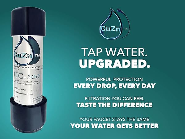 CuZn UC-200 - Tap Water. Upgraded.