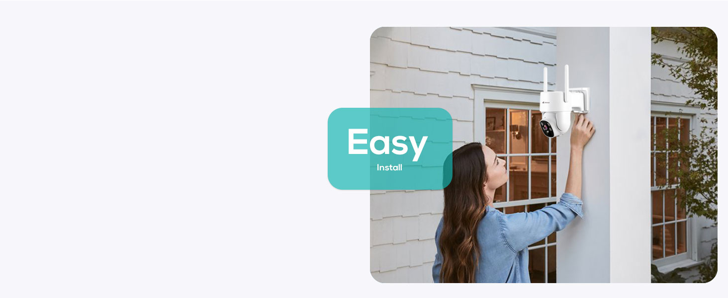 Easy install Security camera