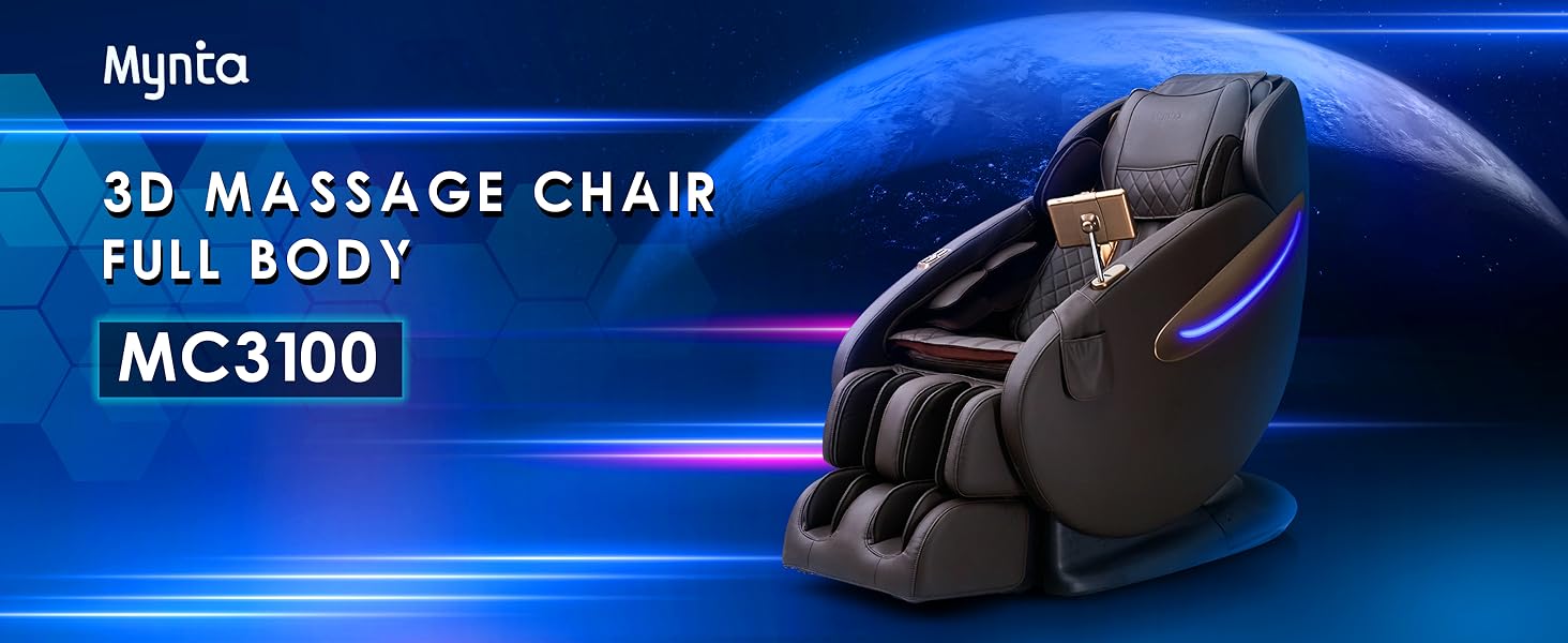 MYNTA 2024 3D Massage Chair Full Body Zero Gravity