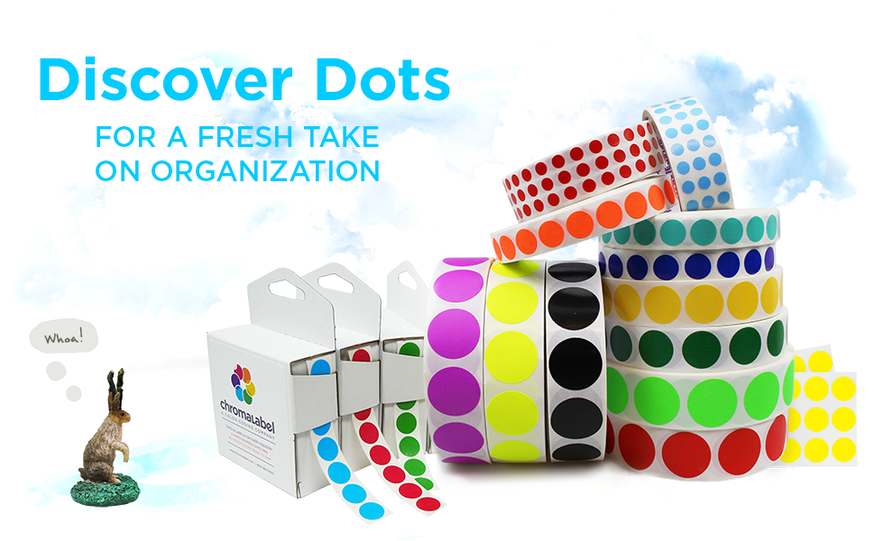 Discover chromalabel dots for a fresh take on organization