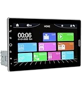 10.4 Inch Wireless Apple Carplay Single Din Car Stereo Android Auto, METEESER Bluetooth IPS Touch...