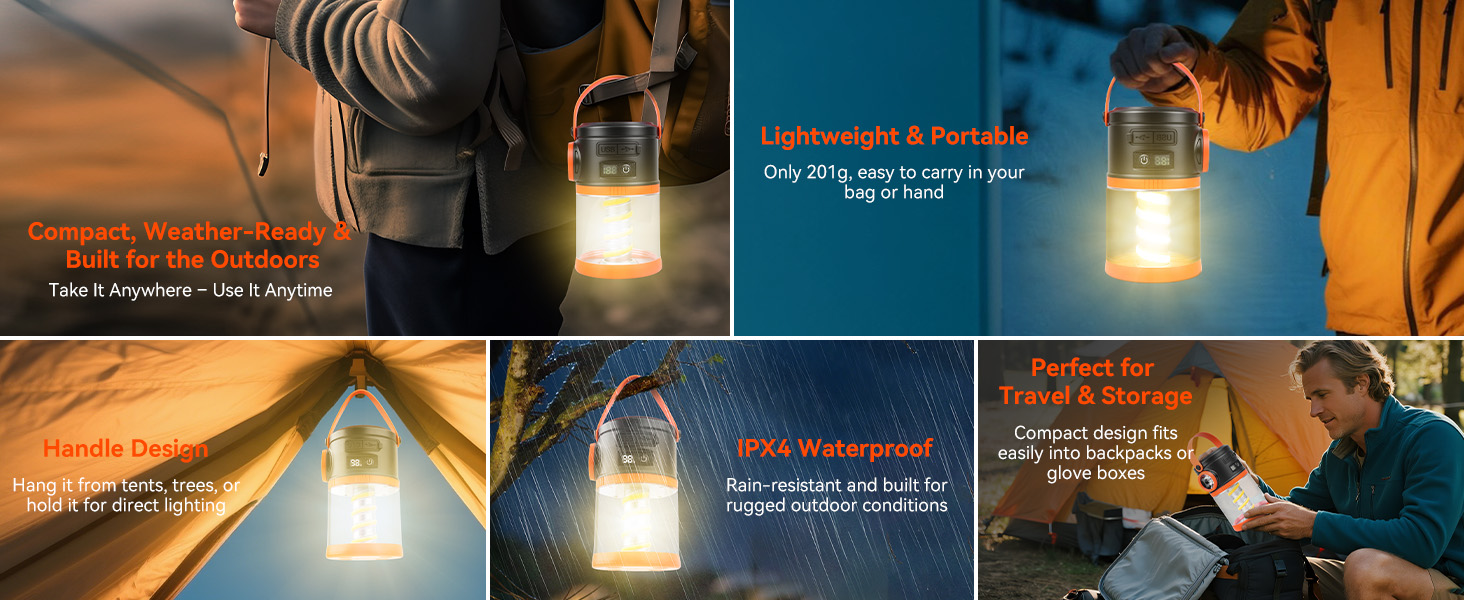 Camping Lantern Rechargeable