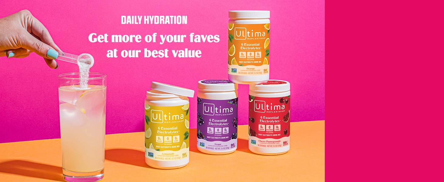 90-serving canister: Get more of your faves at our best value