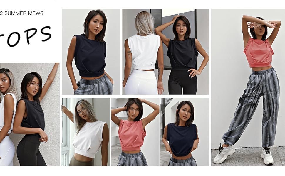  Crop Top Athletic Shirts for Women