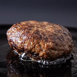 Amazon.co.jp: ミート矢澤 黒毛和牛100%フレッシュハンバーグ 和風醤油