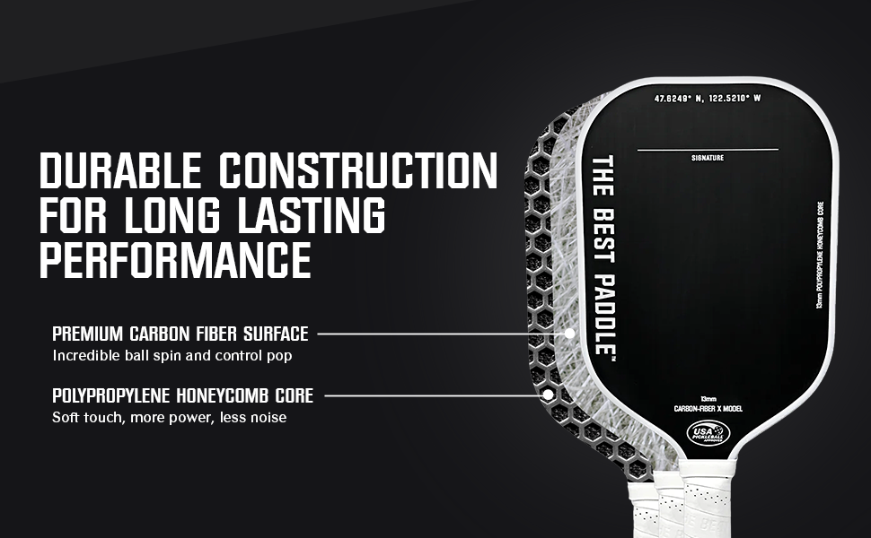 The Best Paddle by Jamie Foxx USAPA Certified Pickleball