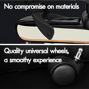 ELFORDSON Massage Office Chair With Footrest Executive Gaming Seat PU Leather 15 MASSAGE OFFICE CHAIR