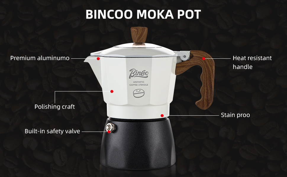 Bincoo Small Moka Pot