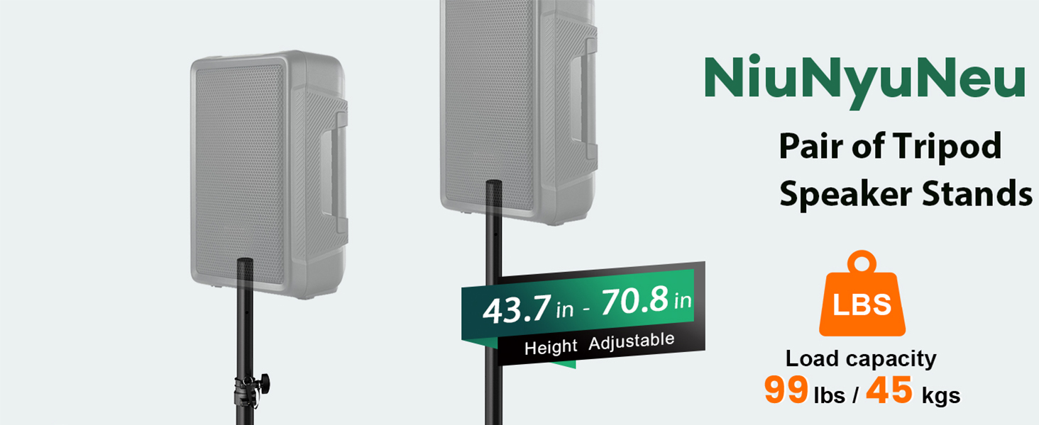 tripod speaker stand