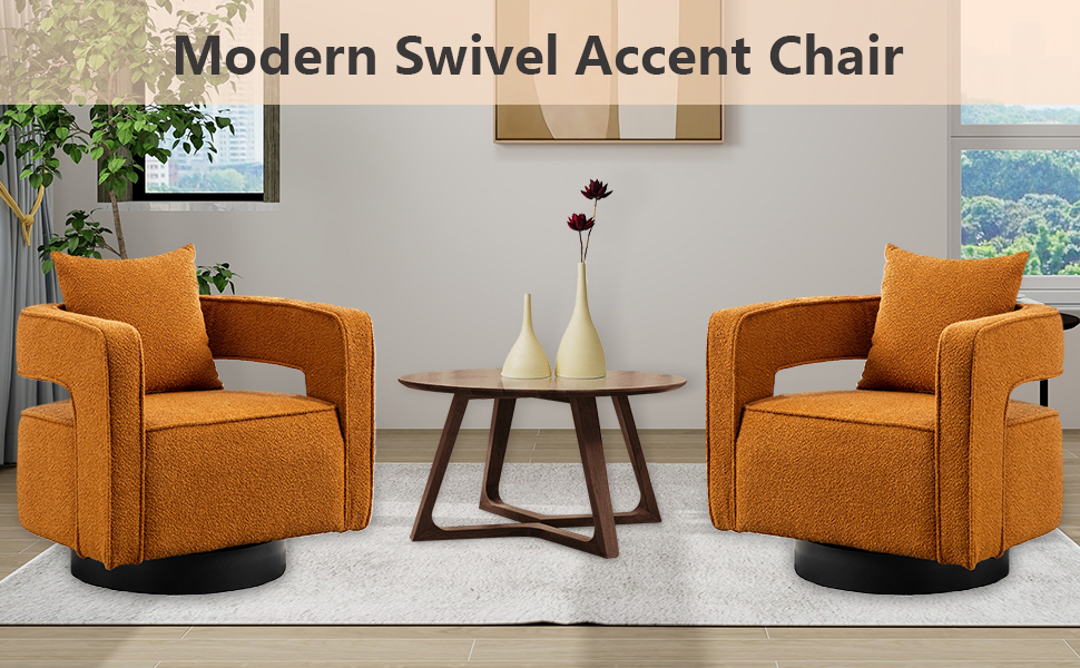 swivel accent chair