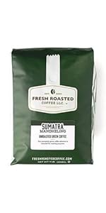 green unroasted sumatra mandheling