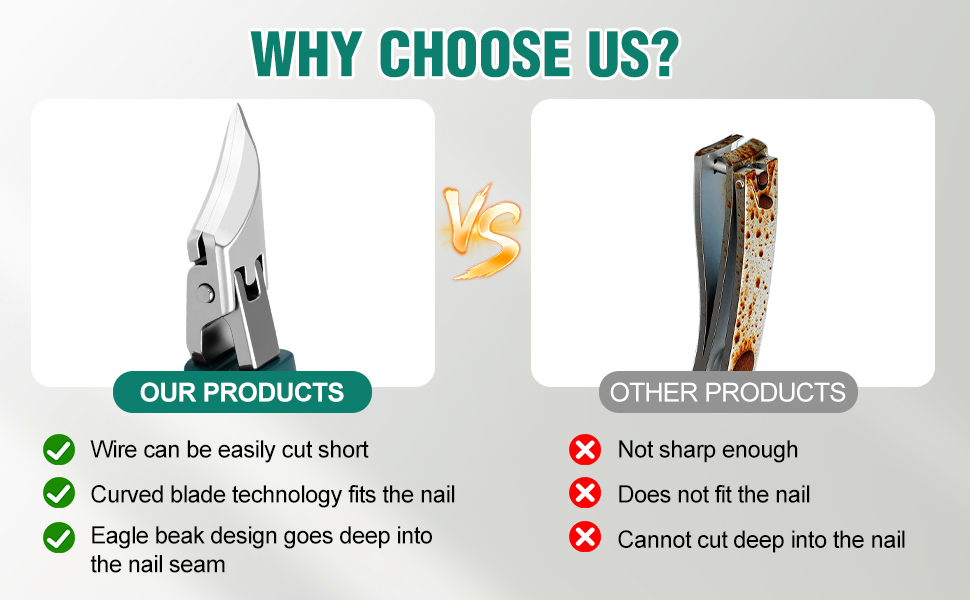 beak angled nail cutter