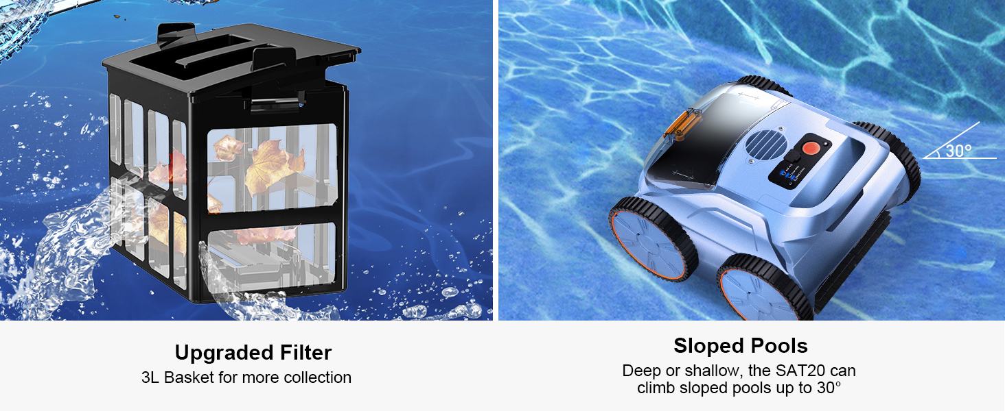 Cordless Robotic Pool Vacuum