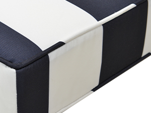 2-Pack Extra Thick 5-Inch Outdoor Chaise Lounge Cushions