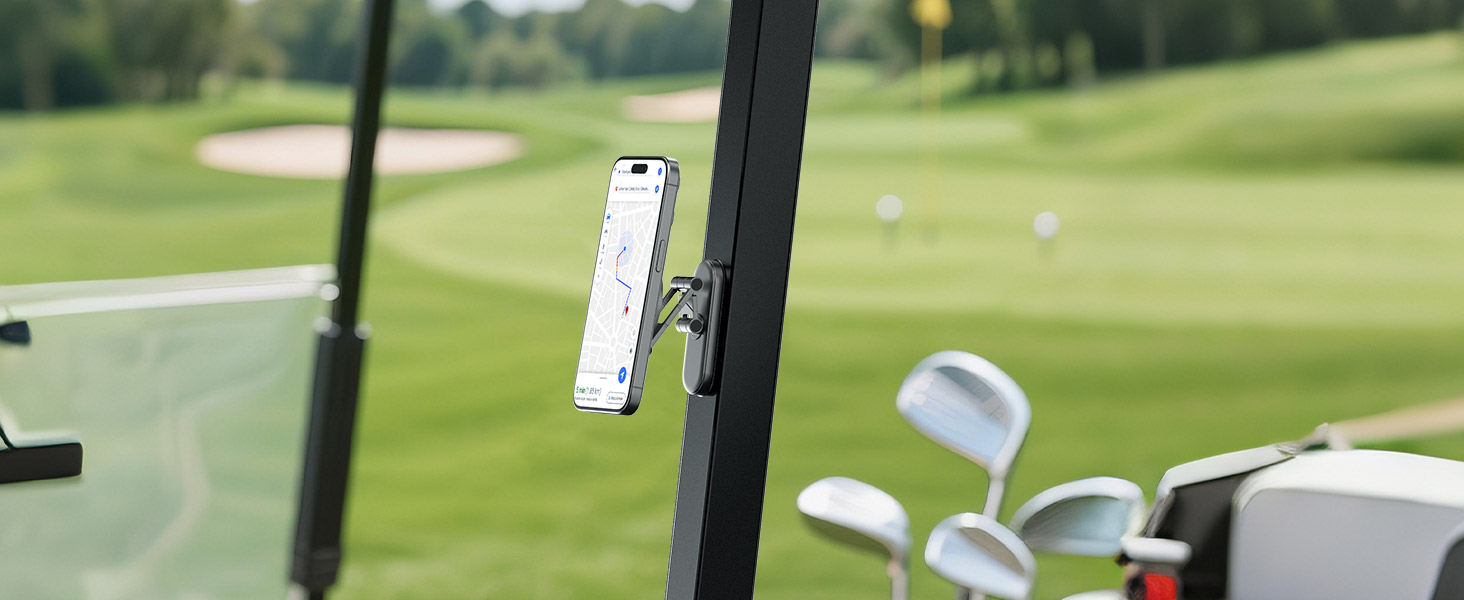 Magnetic Phone Holder Mount Stand For Golf Cart