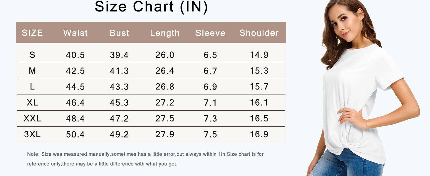 Casual t shirts for women