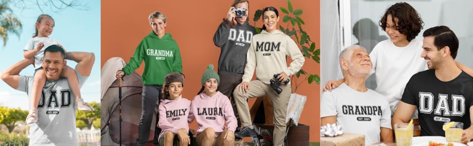 family shirt, dad shirt, dad hoodie, dad sweatshirt, mama shirt, mama sweatshirt, mama hoodie