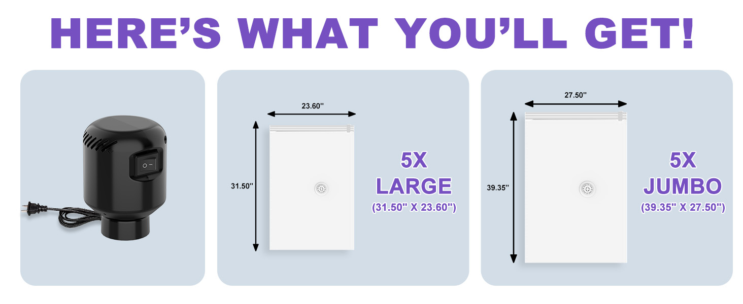 Vacuum Seal Bags for Clothing