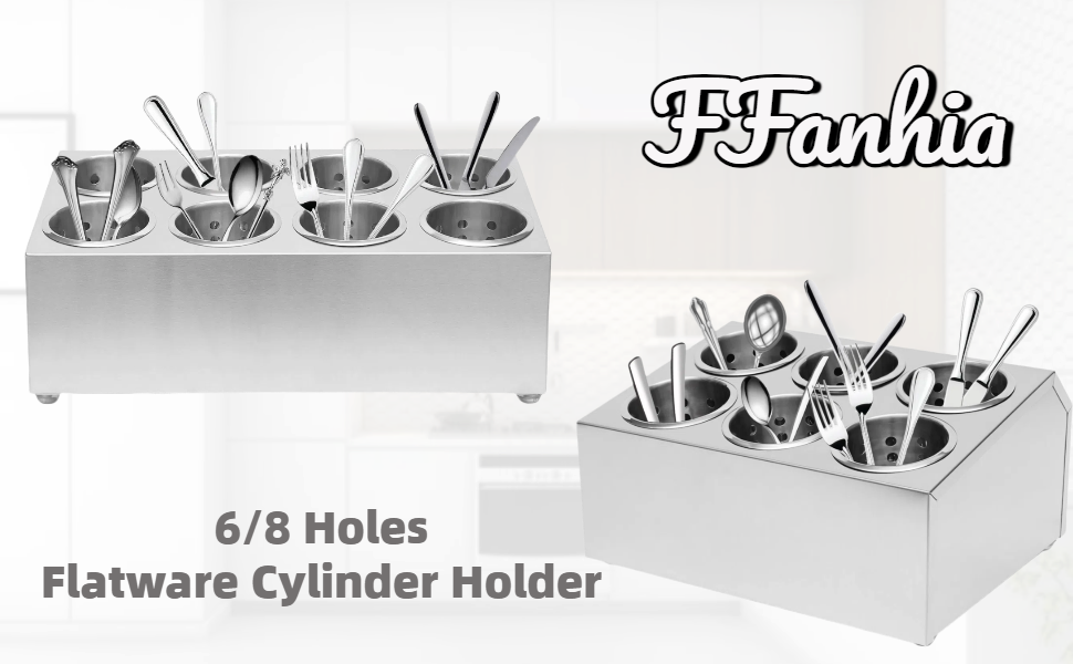 Commercial Flatware Cylinder Holder