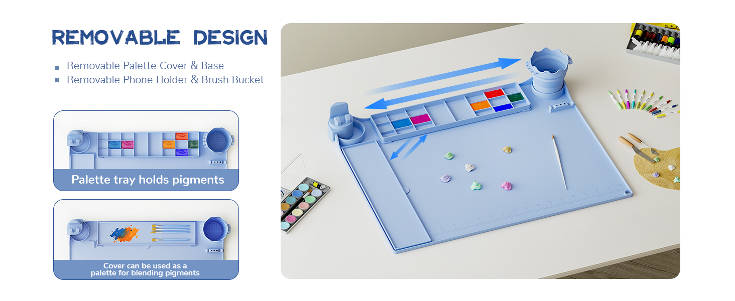 silicone painting mat