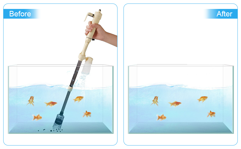Electric Aquarium Siphon Filter Ki