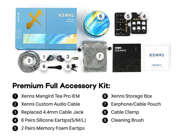 イヤホン XENNS Tea Pro Amazon.com: Linsoul Xenns Mangird Tea PRO in Ear Monitor