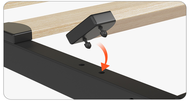 twin bed with drawer