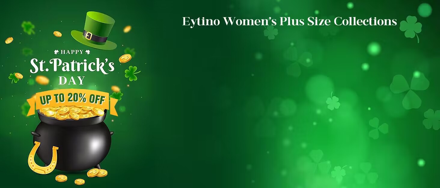 Eytino PLus Size Collection Saint Patrick's Day