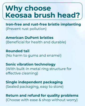 Keosaa electric toothbrush