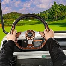 golf cart steering wheel