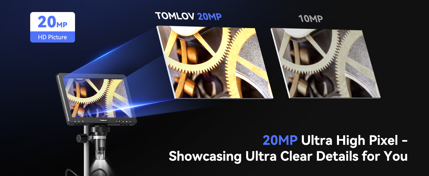 20MP Ultra-High Pixel Micoscope