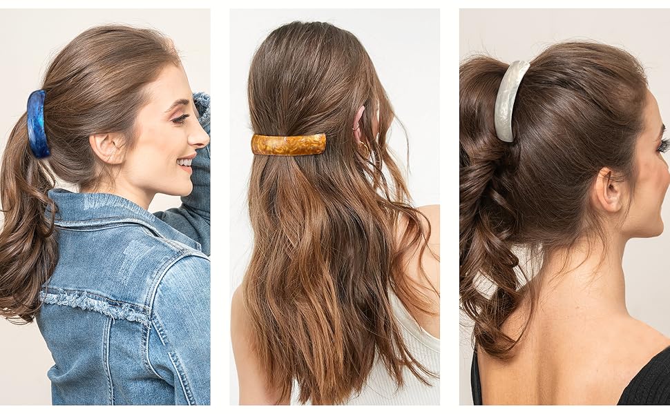 barrettes for thick hair