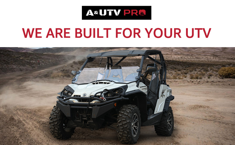 Can Am Commander 800 front windshield