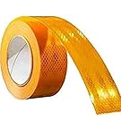 yellow reflective tape
