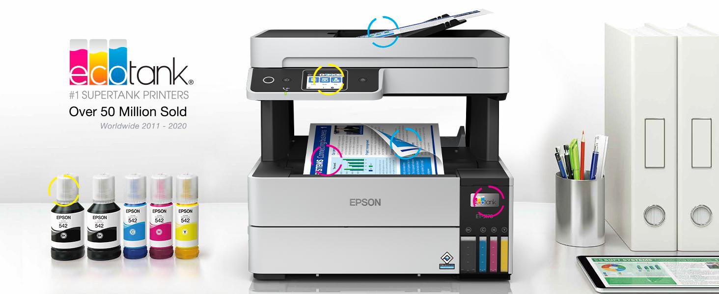Epson EcoTank Pro ET5170 Wireless Colour AllinOne Supertank Printer