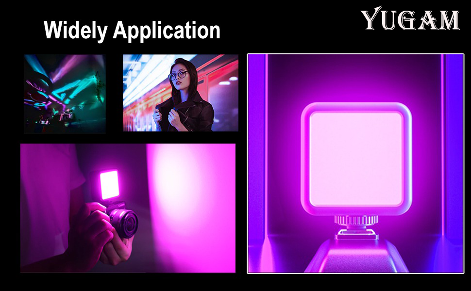 Buy Yugam AY49S Mini LED Video Light Portable RGB Photography Colorful