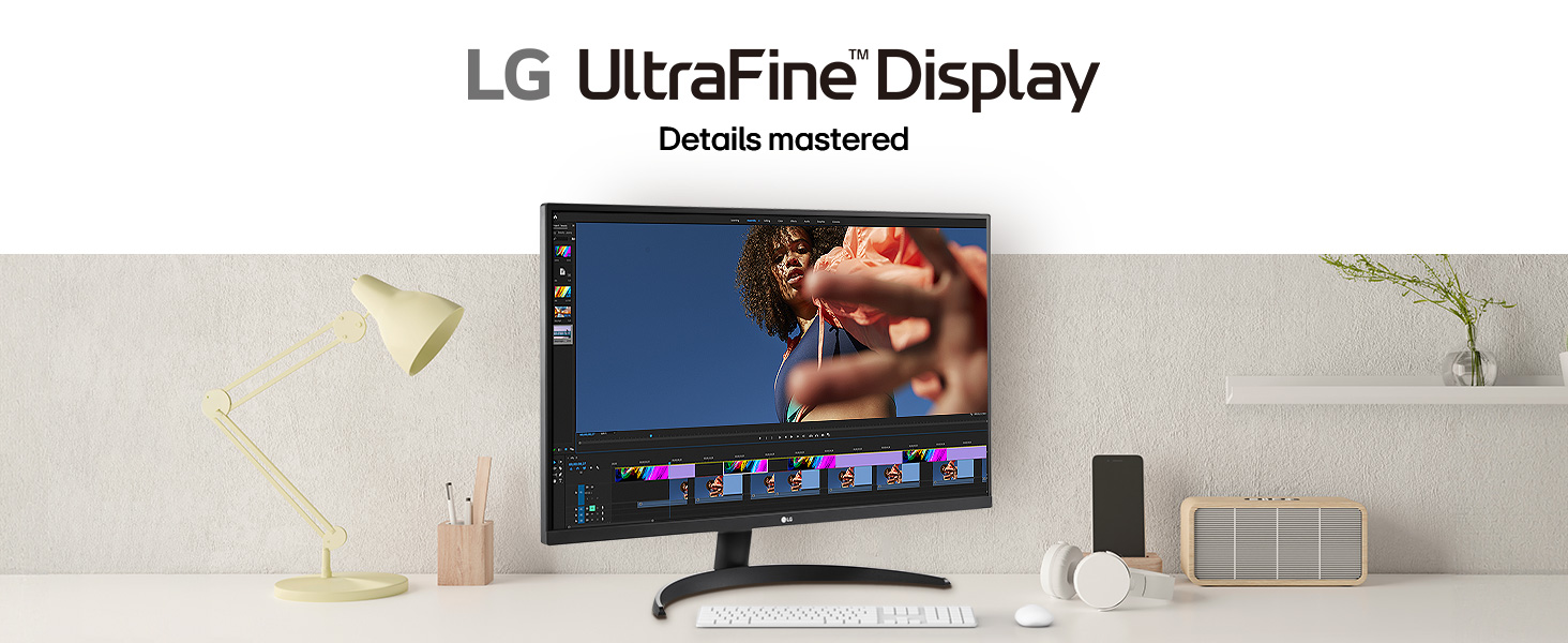 LG 80 cm (31.5) UltraFine 4K Monitor, HDR10, 4ms GtG, 60 Hz Refresh Rate