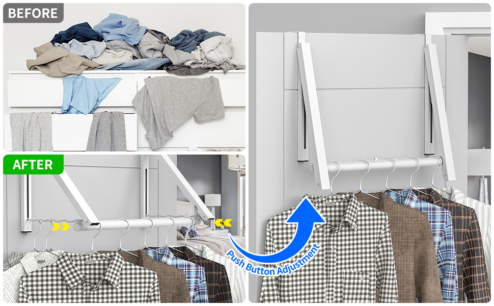 over the door hangers for clothes